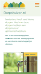 Mobile Screenshot of dorpshuizen.nl