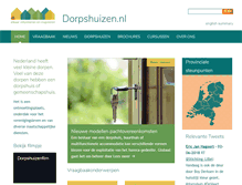 Tablet Screenshot of dorpshuizen.nl